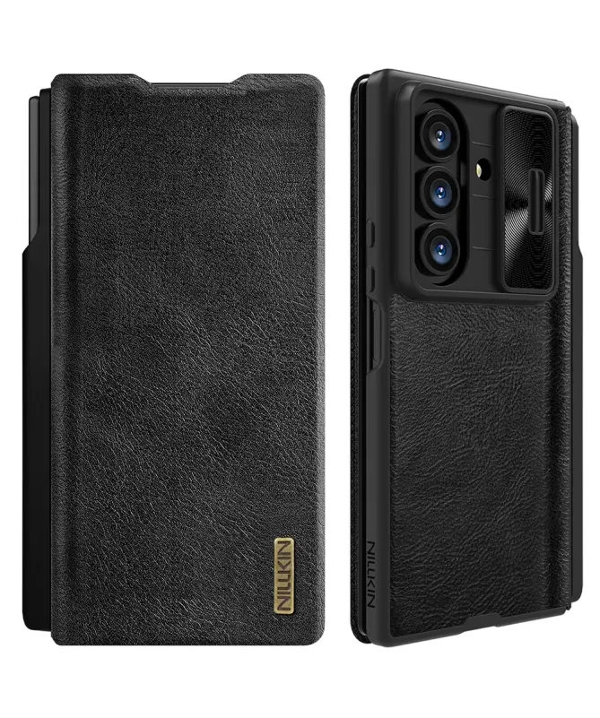 Étui Samsung Galaxy Z Fold 7 NILLKIN Qin Pro Cuir avec Porte-Cartes