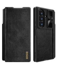 Étui Samsung Galaxy Z Fold 7 NILLKIN Qin Pro Cuir avec Porte-Cartes