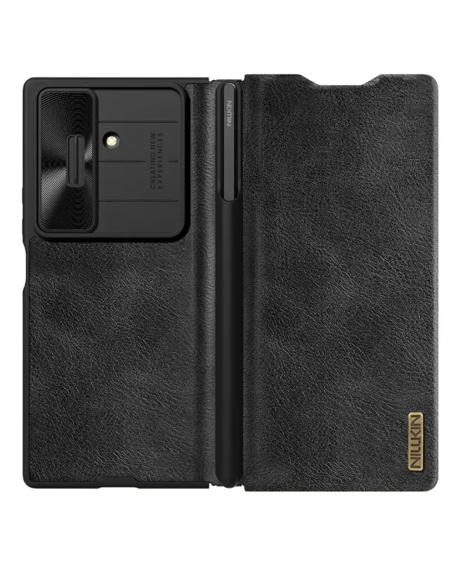 Étui Samsung Galaxy Z Fold 7 NILLKIN Qin Pro Cuir avec Porte-Cartes