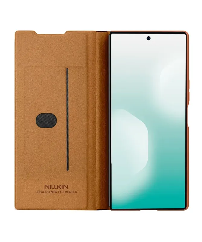 Étui Samsung Galaxy Z Fold 7 NILLKIN Qin Pro Cuir avec Porte-Cartes