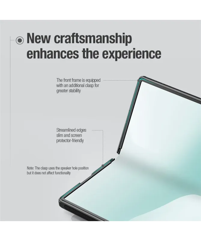 Coque Samsung Galaxy Z Fold 7 NILLKIN Super Frosted Shield Fold