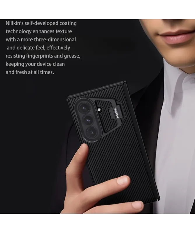 Coque Samsung Galaxy Z Fold 7 NILLKIN CamShield Prop avec Couvercle Ca
