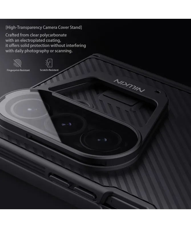 Coque Samsung Galaxy Z Fold 7 NILLKIN CamShield Prop avec Couvercle Ca