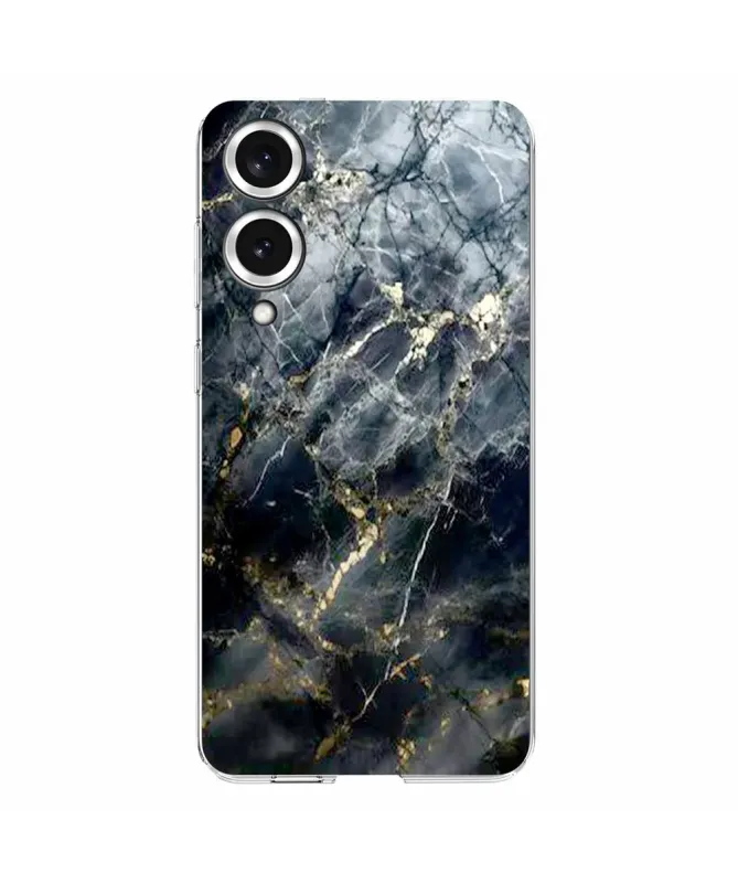 Coque Samsung Galaxy S25 Edge Marbre Noir | ONYX
