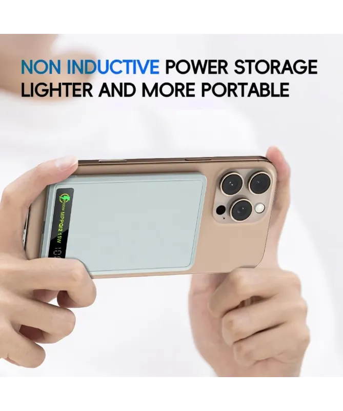 Batterie Externe Magnétique 10000mAh avec Affichage Digital | FLUX