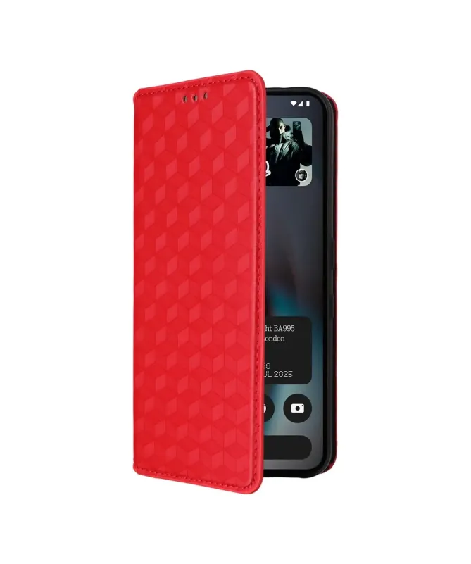 Housse Nothing Phone (3) flip cover design géométrie