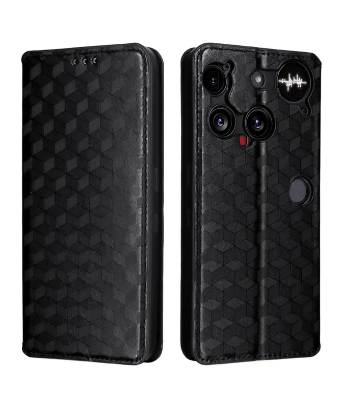 Housse Nothing Phone (3) flip cover design géométrie