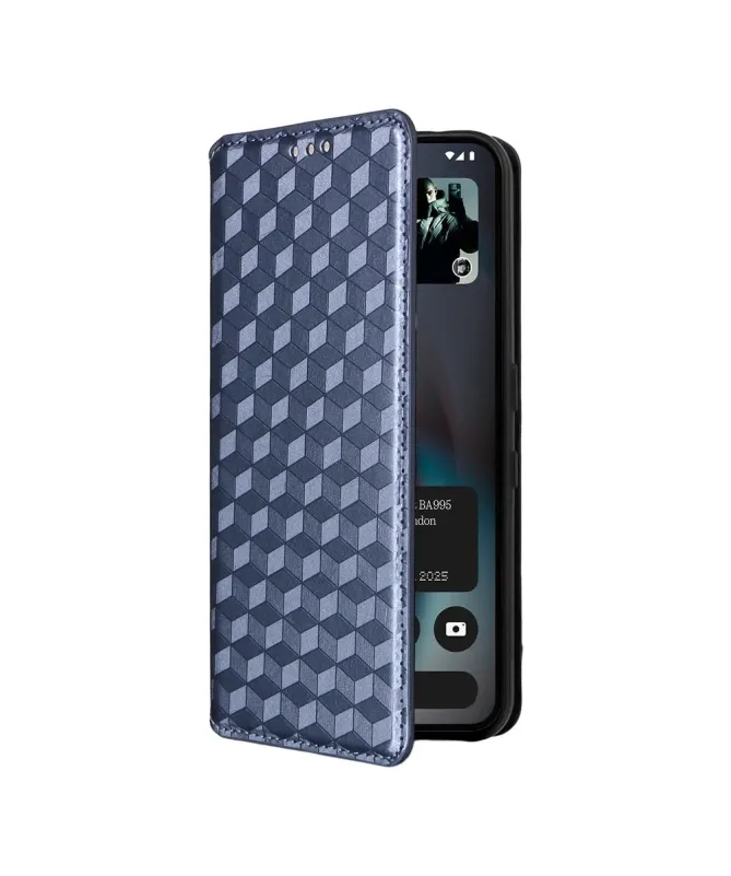 Housse Nothing Phone (3) flip cover design géométrie