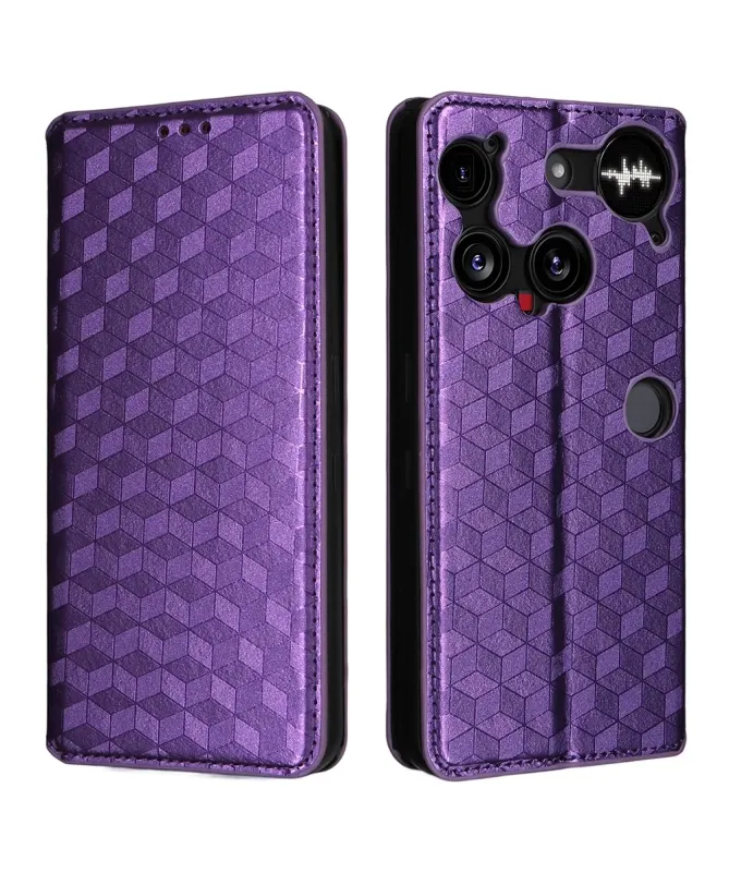 Housse Nothing Phone (3) flip cover design géométrie