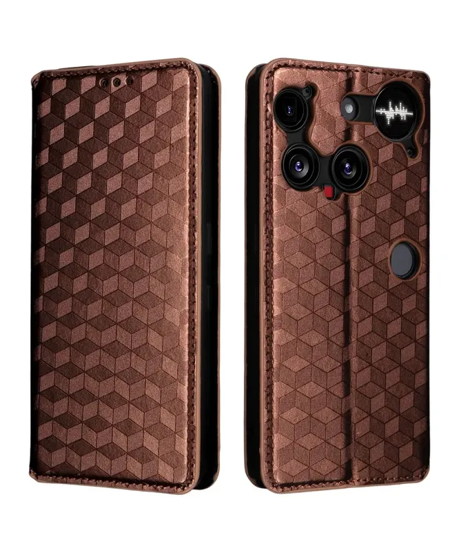 Housse Nothing Phone (3) flip cover design géométrie