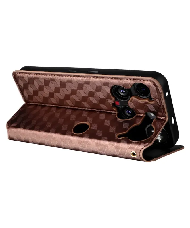 Housse Nothing Phone (3) flip cover design géométrie