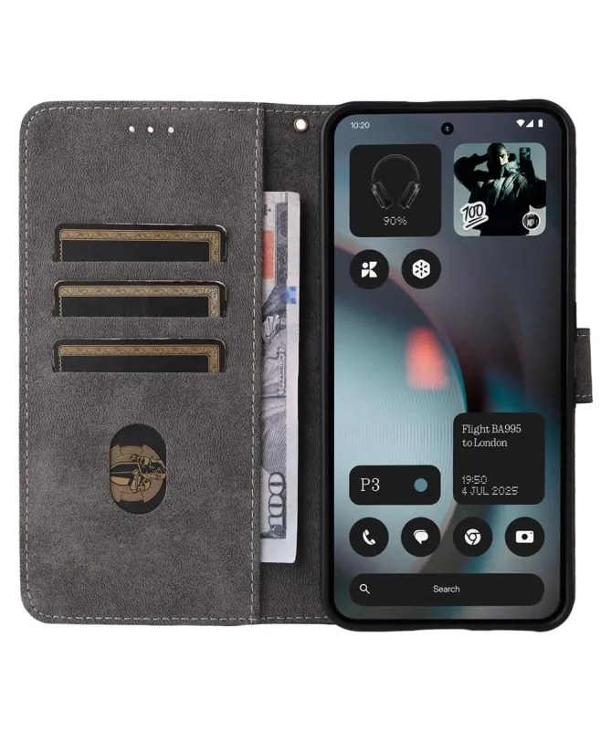 Housse Portefeuille Nothing Phone (3) RFID | Rétro