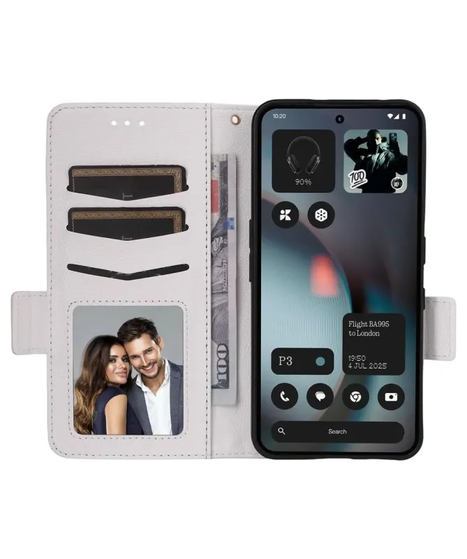 Housse Nothing Phone (3) effet cuir à Lanière | FOLKEN