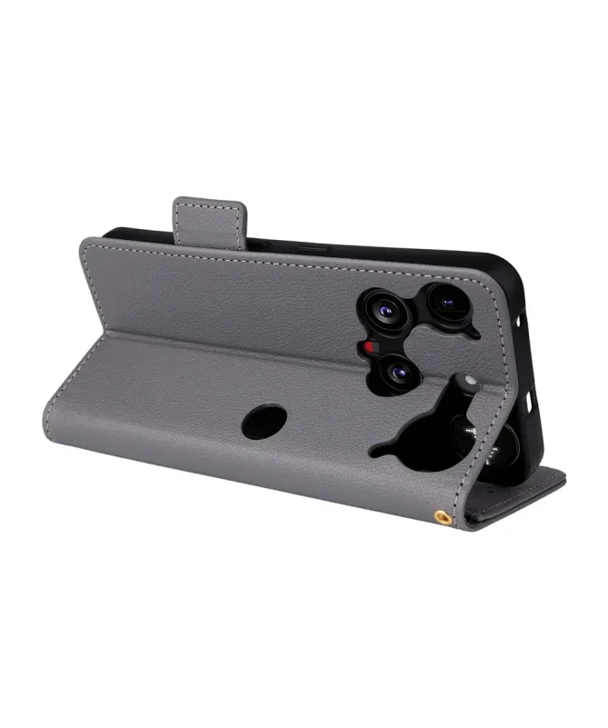 Housse Nothing Phone (3) effet cuir à Lanière | FOLKEN