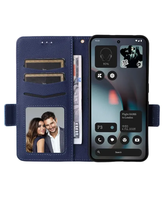 Housse Nothing Phone (3) effet cuir à Lanière | FOLKEN