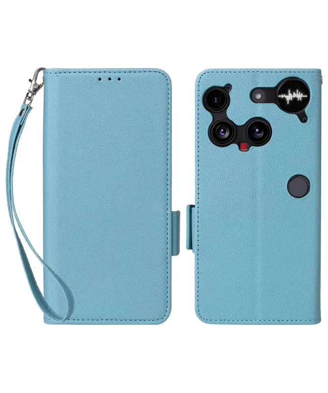 Housse Nothing Phone (3) effet cuir à Lanière | FOLKEN