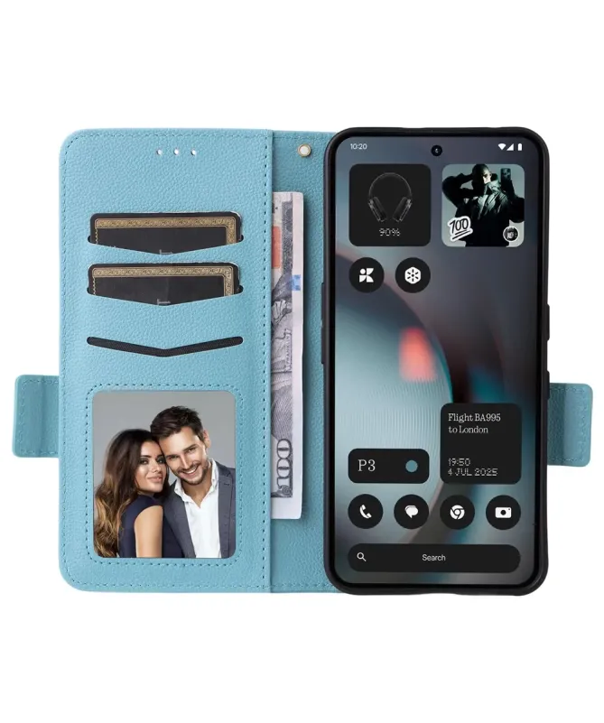 Housse Nothing Phone (3) effet cuir à Lanière | FOLKEN