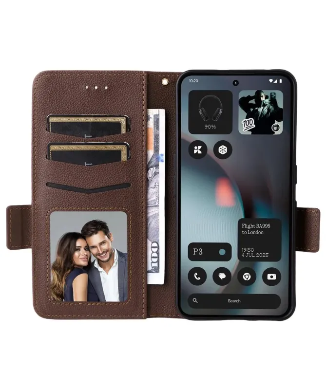 Housse Nothing Phone (3) effet cuir à Lanière | FOLKEN