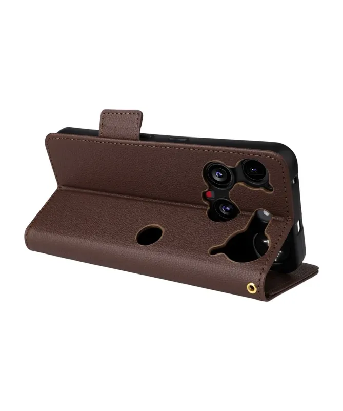 Housse Nothing Phone (3) effet cuir à Lanière | FOLKEN