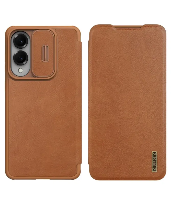 Housse Samsung Galaxy S25 Edge Qin Series avec cache objectifs