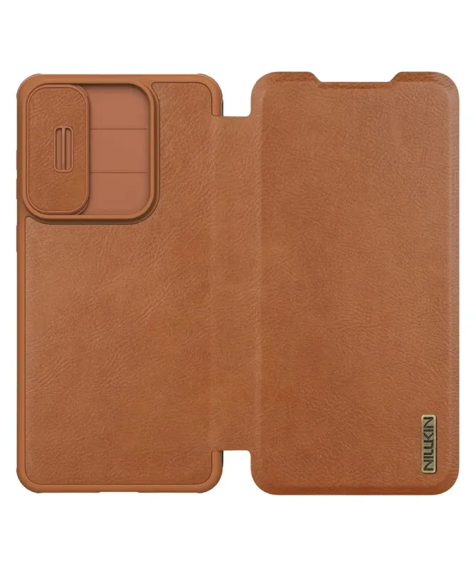 Housse Samsung Galaxy S25 Edge Qin Series avec cache objectifs