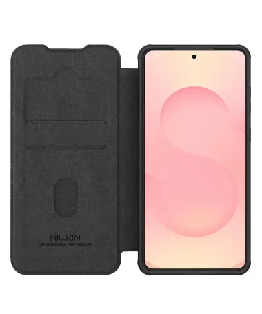 Housse Samsung Galaxy S25 Edge Qin Series avec cache objectifs