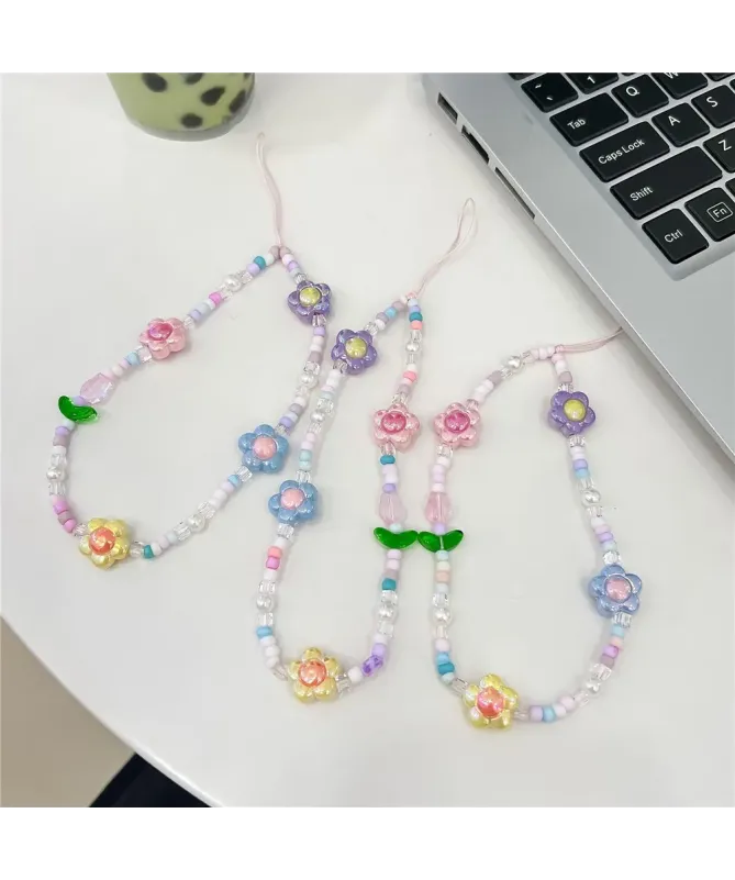 Charm de Téléphone Perles et Fleurs | BLOSSOM