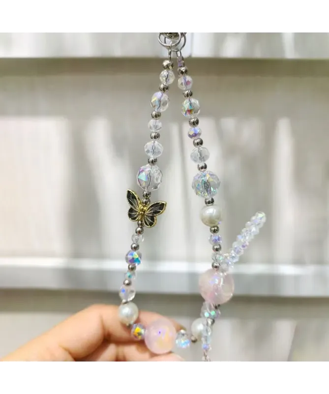Charm de Téléphone Papillon et Cristaux | MARIPOSA