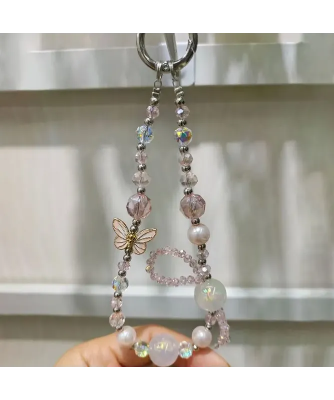 Charm de Téléphone Papillon et Cristaux | MARIPOSA
