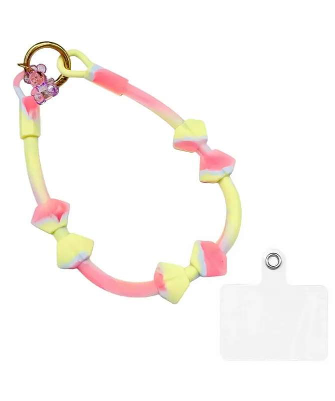 Dragonne de Téléphone en Silicone Nœuds Papillon | GUMMY