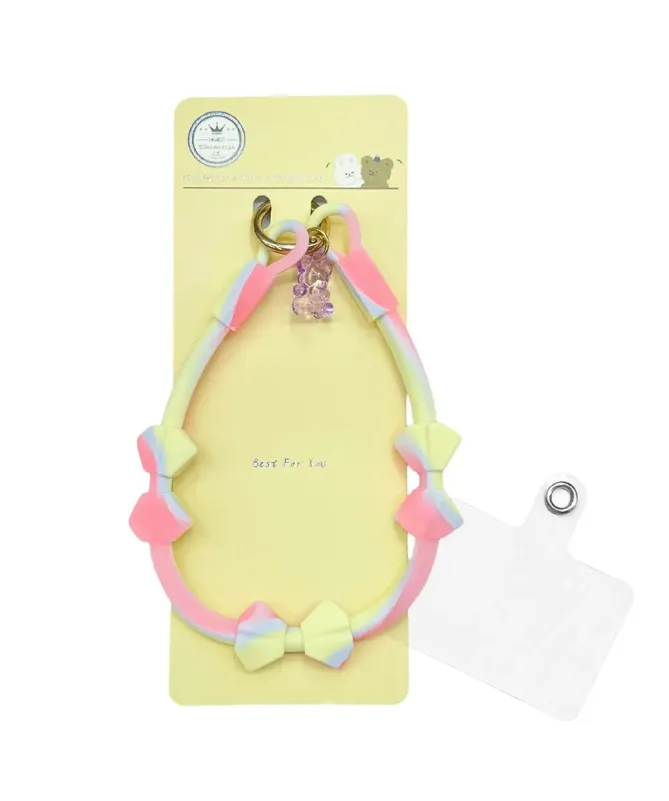 Dragonne de Téléphone en Silicone Nœuds Papillon | GUMMY