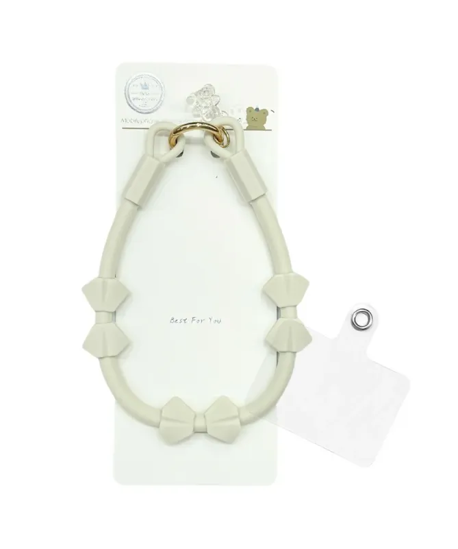 Dragonne de Téléphone en Silicone Nœuds Papillon | GUMMY