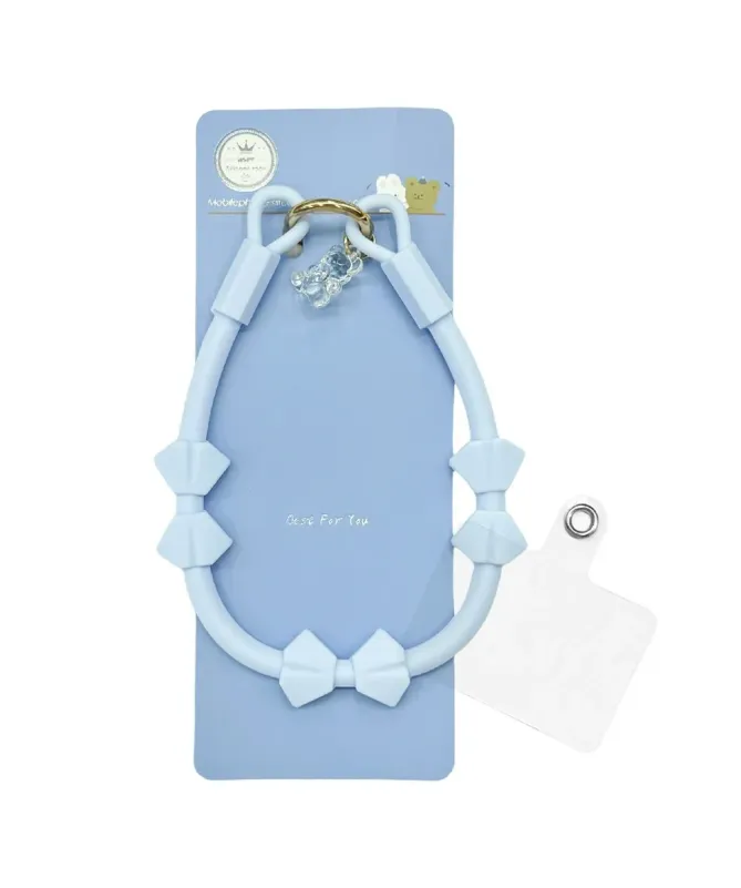 Dragonne de Téléphone en Silicone Nœuds Papillon | GUMMY