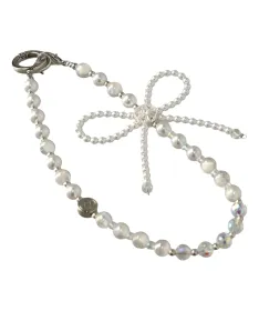 Dragonne de Téléphone Perles et Nœud Papillon | PERLA