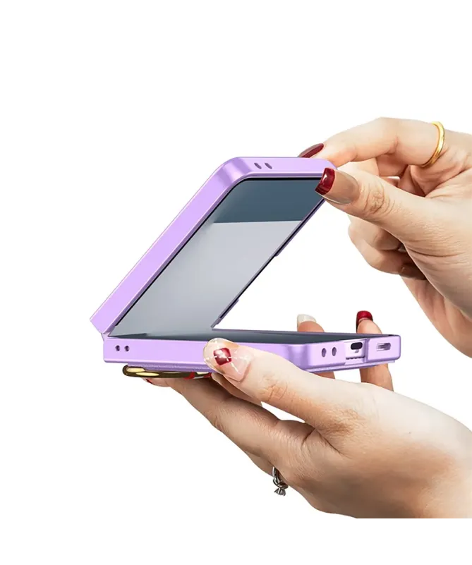 Coque Samsung Galaxy Z Flip 7 Porte-Carte avec Anneau | ALL-IN-ONE