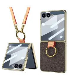 Coque Samsung Galaxy Z Flip 7 avec Bandoulière et Anneau | NOMADE
