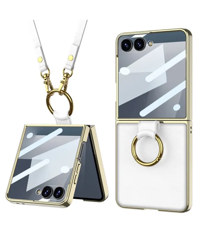 Coque Samsung Galaxy Z Flip 7 avec Bandoulière et Anneau | NOMADE
