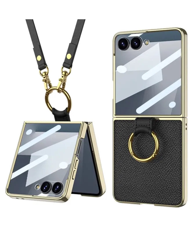Coque Samsung Galaxy Z Flip 7 avec Bandoulière et Anneau | NOMADE