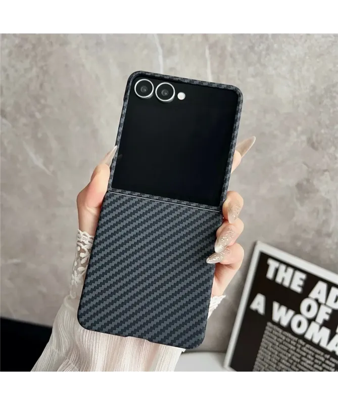 Coque Samsung Galaxy Z Flip 7 Fibre de Carbone Magnétique | VELOCITY