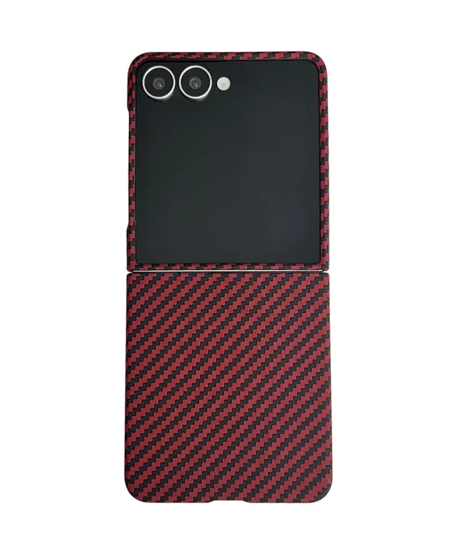 Coque Samsung Galaxy Z Flip 7 Fibre de Carbone Magnétique | VELOCITY