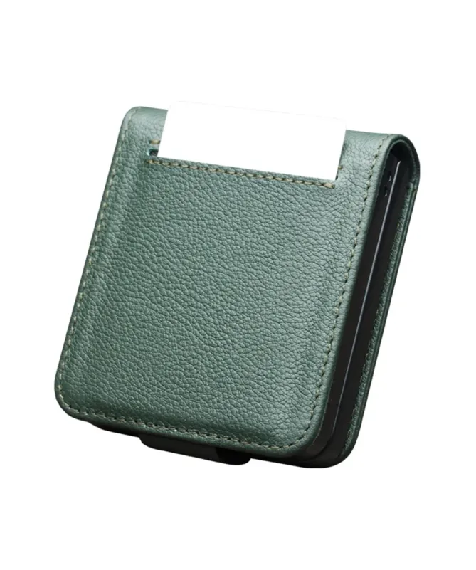 Coque Samsung Galaxy Z Flip 7 en Cuir Véritable | LEGACY