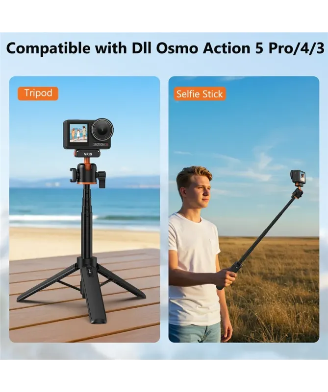 Trépied / Perche Selfie pour DJI Osmo Action | VERSAPOD
