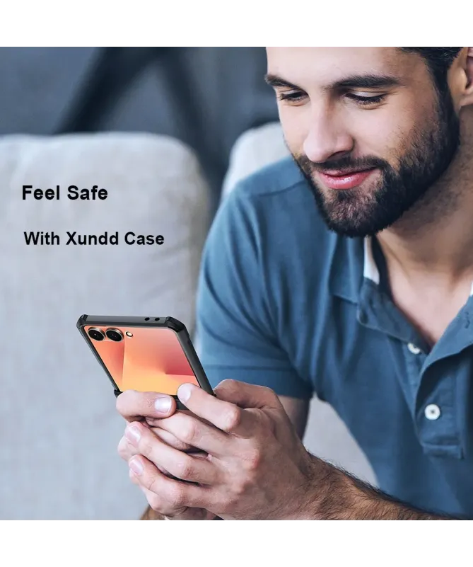 Coque Samsung Galaxy Z Flip 7 XUNDD avec Protection Renforcée | ARMOR