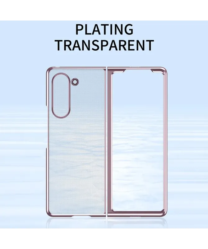 Coque Samsung Galaxy Z Fold 7 avec Cadre Métallisé | FINESSE