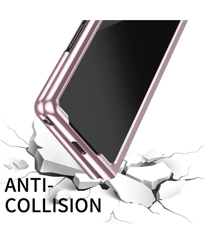 Coque Samsung Galaxy Z Fold 7 avec Cadre Métallisé | FINESSE