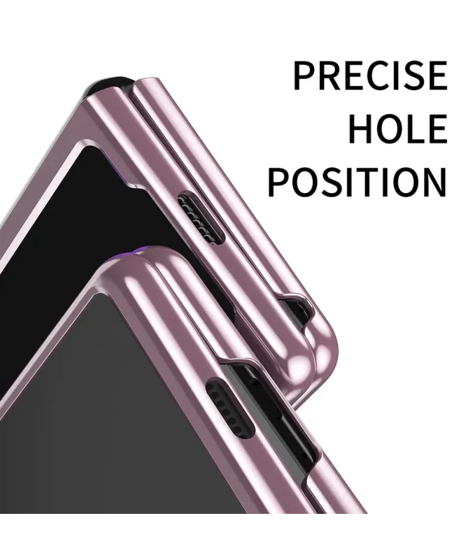 Coque Samsung Galaxy Z Fold 7 avec Cadre Métallisé | FINESSE