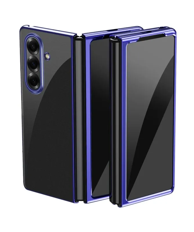 Coque Samsung Galaxy Z Fold 7 avec Cadre Métallisé | FINESSE