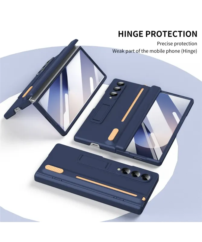 Coque Samsung Galaxy Z Fold 6 Protection avec Support et Verre Trempé 