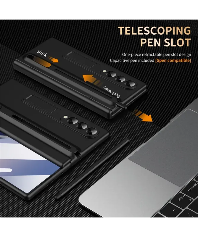 Coque Samsung Galaxy Z Fold 6 Protection avec Support et Verre Trempé 