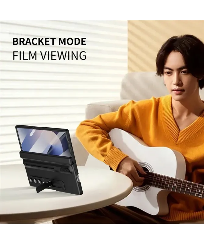 Coque Samsung Galaxy Z Fold 6 Protection avec Support et Verre Trempé 